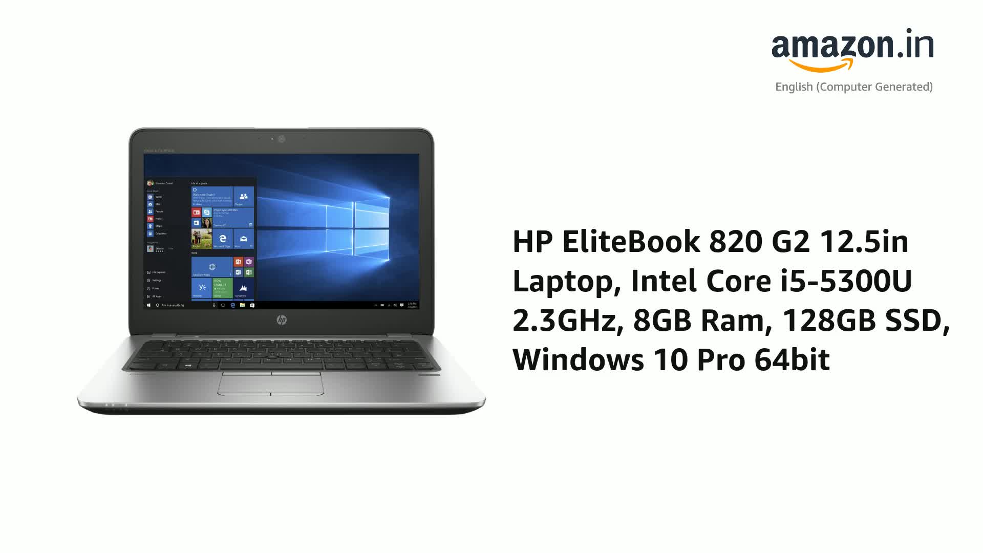 820 Elitebook HP - Renewed 12.5 g2 820 Elitebook HP Windowsノート本体 G2 12.5 Laptop, Windowsノート本体