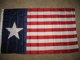 Texas Navy Flag 3X5 Feet Texan Revolution 1838-1846 Naval Jack