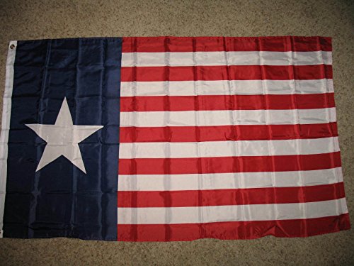 Texas Navy Flag 3X5 Feet Texan Revolution 1838-1846 Naval Jack