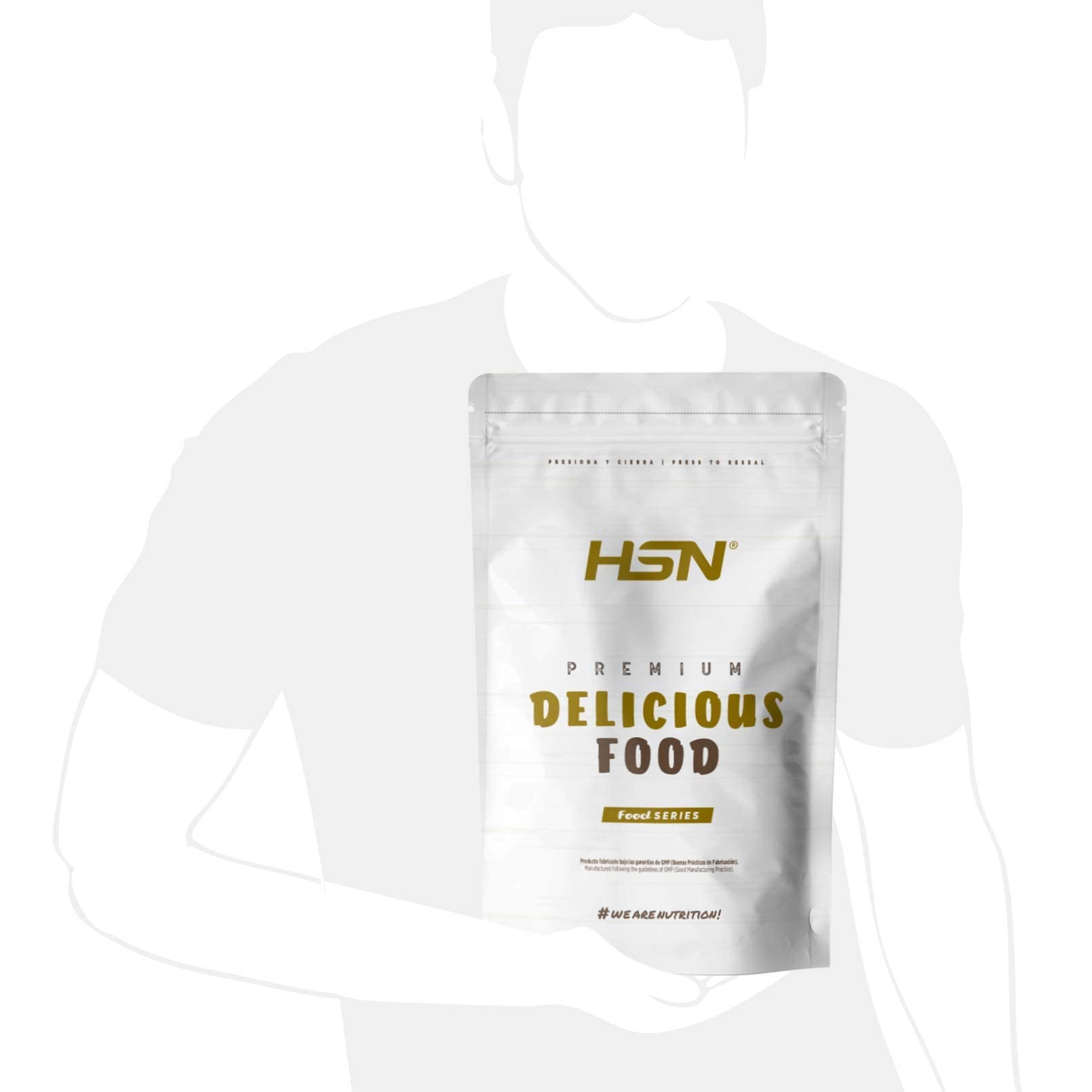 Harina de Arroz de HSN | Sin Sabor 3 Kg = 75 Tomas por Envase | Para Cocinar | Ideal recetas de repostería y cocina para celiacos | No-GMO, Vegano, Sin Gluten