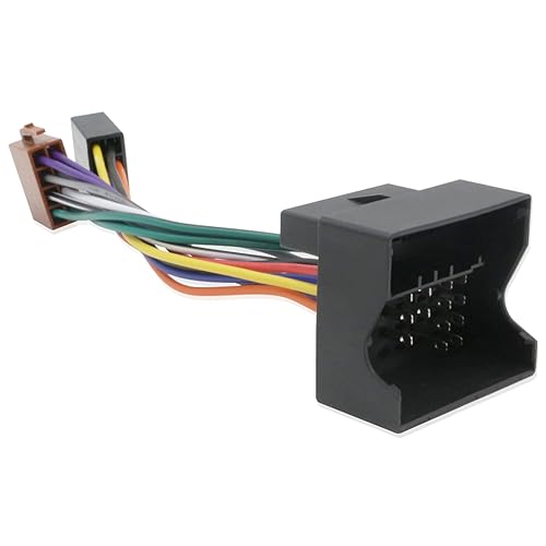 Adaptador de arnés de cable de radio estéreo ISO para BMW E39 E53 Ford Focus VW Passat Opel Series Adaptador de arnés de cableado de radio