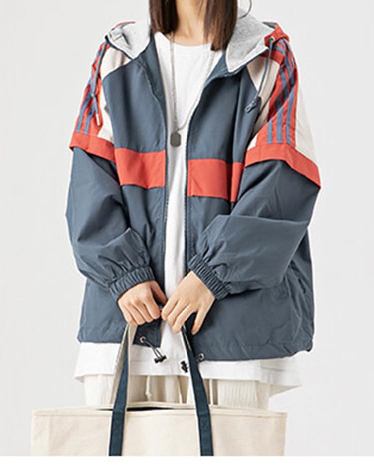 Y2k Zip Up Sweatshirts Varsity Jacket Baseball Bomber Jacket Coats Japanese Harajuku Vintage College Korean Clothes3