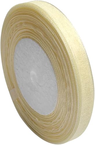 Miniatura 2 de Chenkou Craft Cinta de organza sólida, 1 rollo de 50 yardas, vino de 2 pulgadas (1.969 in) para cumpleaños, Navidad, decoración de fiesta, cintas de