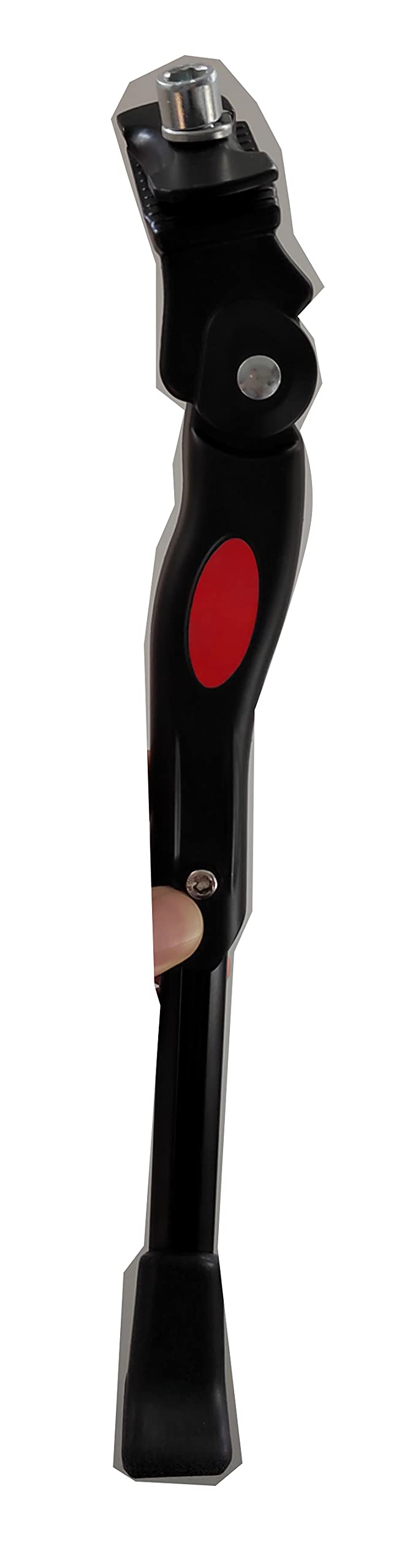 DIRZA Bicycle Kickstand Adjustable Aluminum Center Mount Bike Kickstand for 22" 24" 26" 27" Mountain Bike/Road Bike/BMX/MTB