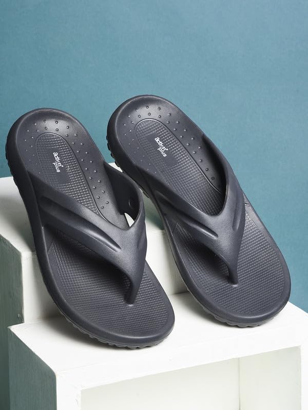 Image of ACTION Extra Soft Men's PILO Comfort Slippers | Lightweight & Anti-Skid Flip Flops with Cushioned Footbed | Waterproof Slippers for Men & Boys