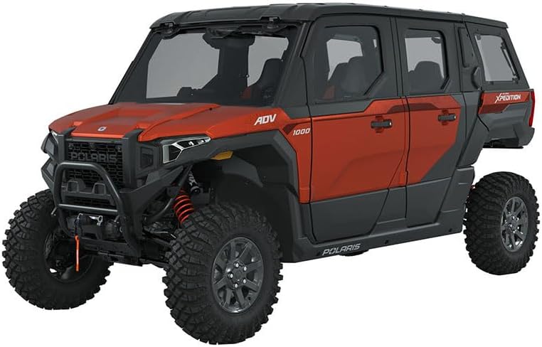 2024 and Newer Polaris Xpedition ADV5 (4 Door with Cap) UTV Precut Window Tint Kit (35, Ceramic)