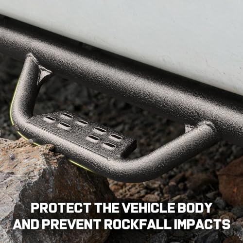 Estribos laterales para Chevy Silverado 2019-2026 acero carbono miniatura 7