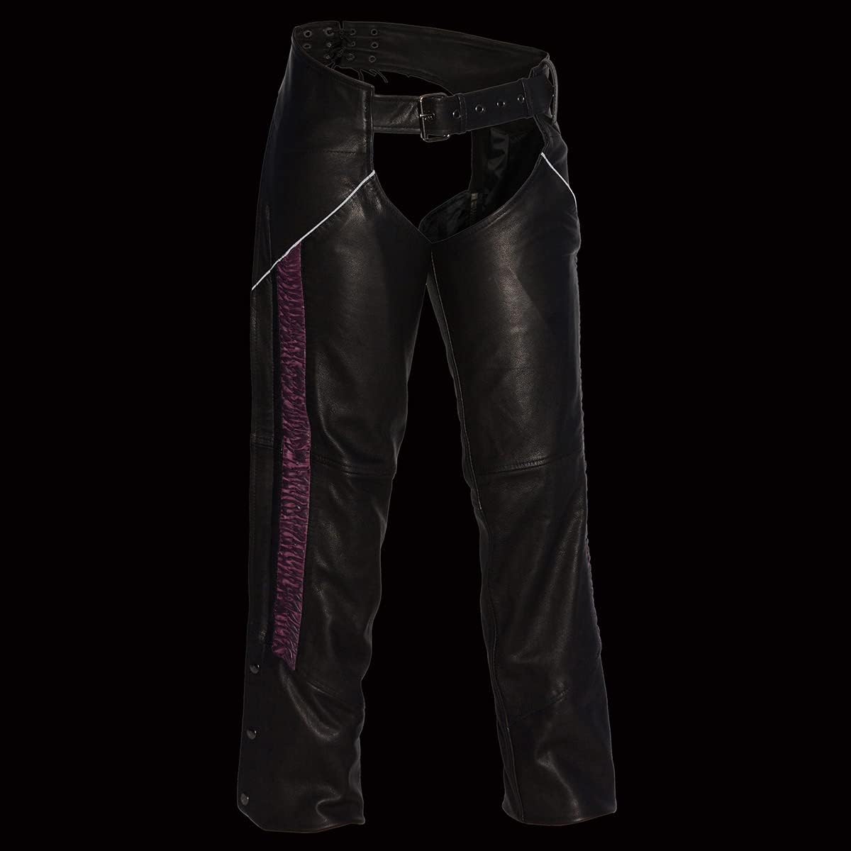 50% оƒƒ Dіѕсоunt Milwaukee Leather MLL6500 Ladies Black and Fuchsia Leather Hip Set Chaps - 5X-Large Frее Shірріng 🛒 Milwaukee Leather MLL6500 Ladies Black and Fuchsia Leather Hip Set Chaps - 5X-Large