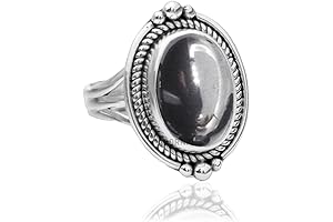 Exquisite Hematite Ring: An Alluring Symbol of Strength and Protection