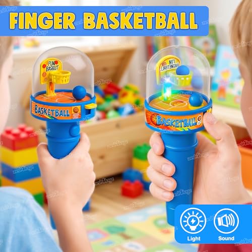 Image of Zest 4 Toyz Mini Finger Basketball Shooting Game Toy for Kids Handheld Mini Basketball Game Indoor Games Toy for Boys & Girls Toy Birthday Gift for Kids Assorted (Pack of 6)