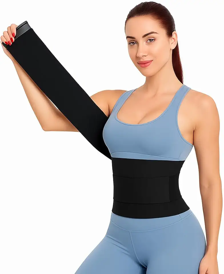 Cinta Modeladora Bandagem Redutora 6m – Emagrecimento e Compressão Abdominal, Fitness e Pós-Treino