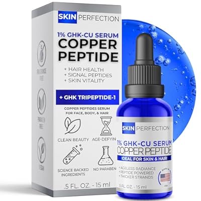 epithalon beneficios GHK-CU Copper Peptide, Hair & Scalp Serum, 2 oz (60 ml)