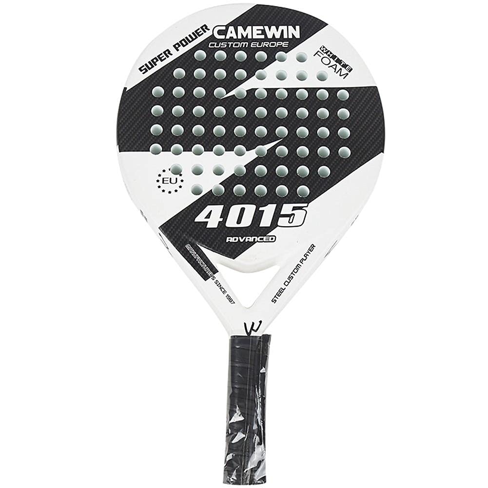 Racchetta Beach Tennis in Fibra di Carbonio Glass Beach Uomini Donne Sport Tennis Paddle Professionista Racket Beach Racket con Cover Bag