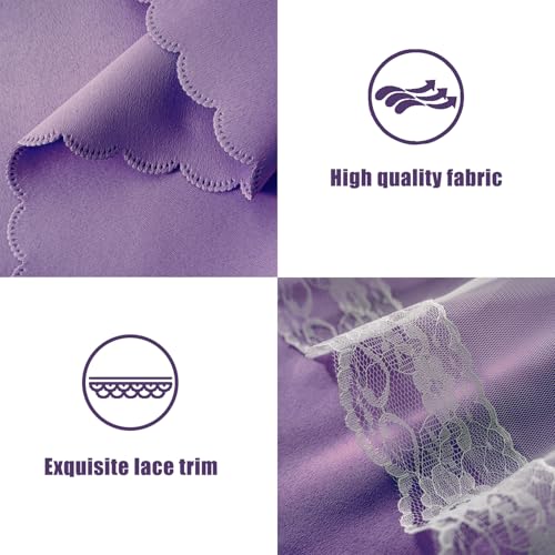 Image of Yancorp Purple Curtains for Bedroom Living Room Thermal Insulated Kids Curtain Hollow-Out Star Window Nursery Curtain 63 inches Length Room Darkening Grommet(Purple,52 * 63),1 Panel