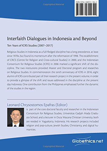 Interfaith Dialogues in Indonesia and Beyond: Ten Years of ICRS Studies (2007 -2017) (Globethics Focus Series)