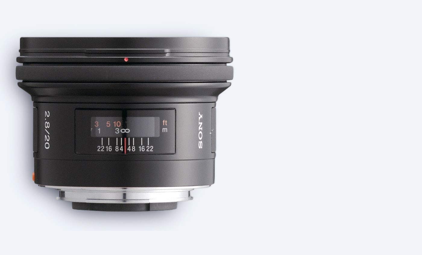 ソニー SONY 20mm F2.8 SAL20F28 Sony SAL-20F28 Obiettivo Grandangolare a Focale Fissa 20 mm F2.8