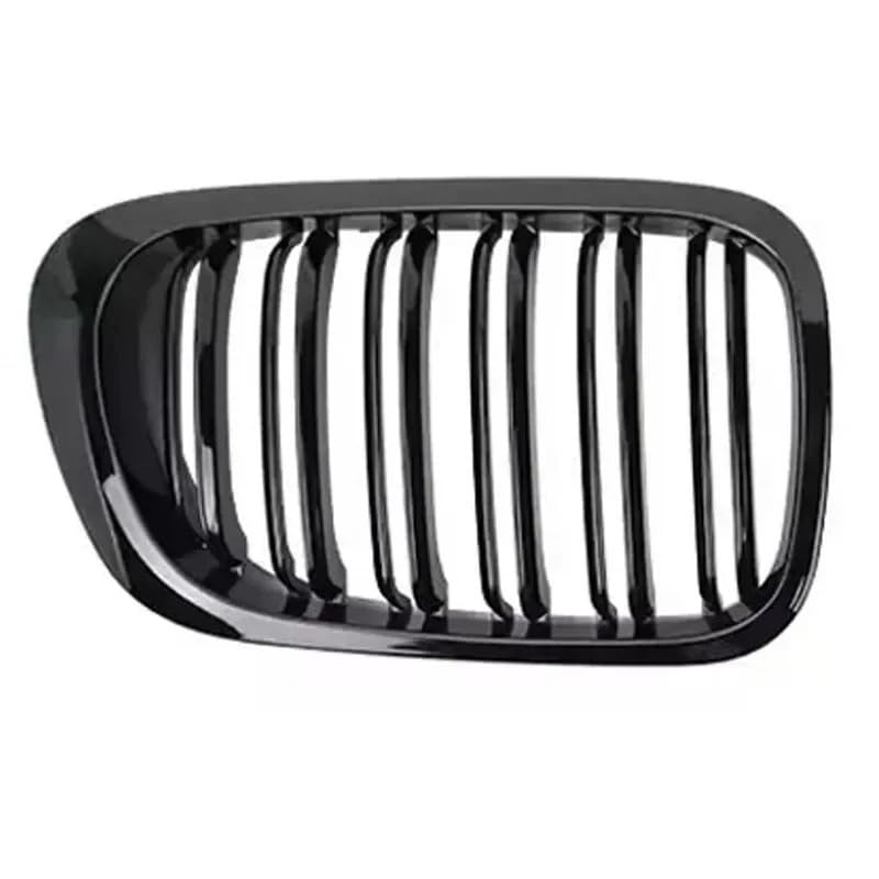 Parrilla delantera negra brillante para BMW Serie 3 E46 de 2 puertas 4