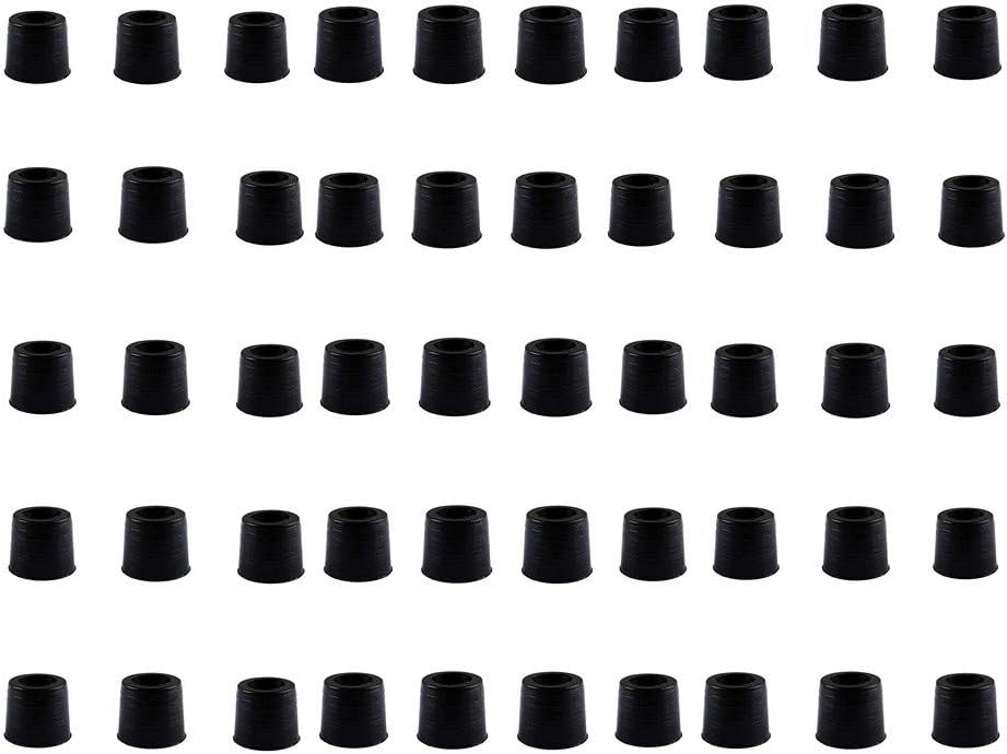HVAC 1/4" Quick Coupler Charging Gaskets Hose Seals Replacement Gaskets Rubber Manifold Repair Sealing O Ring Kit 50 Pack