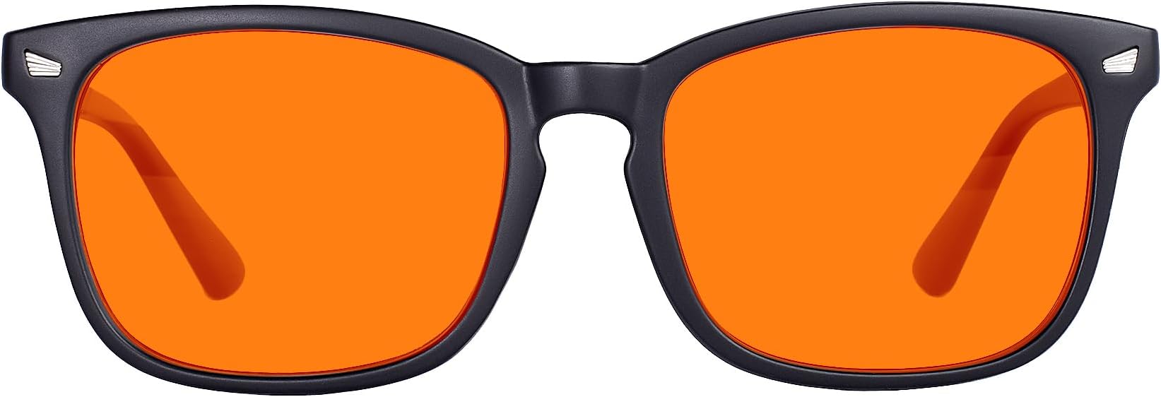 Blue Light Blocking Glasses for Gaming Sleep&Computerโ99.9% Filter Red/Amber Lens Anti Glare UV400 for Men Women