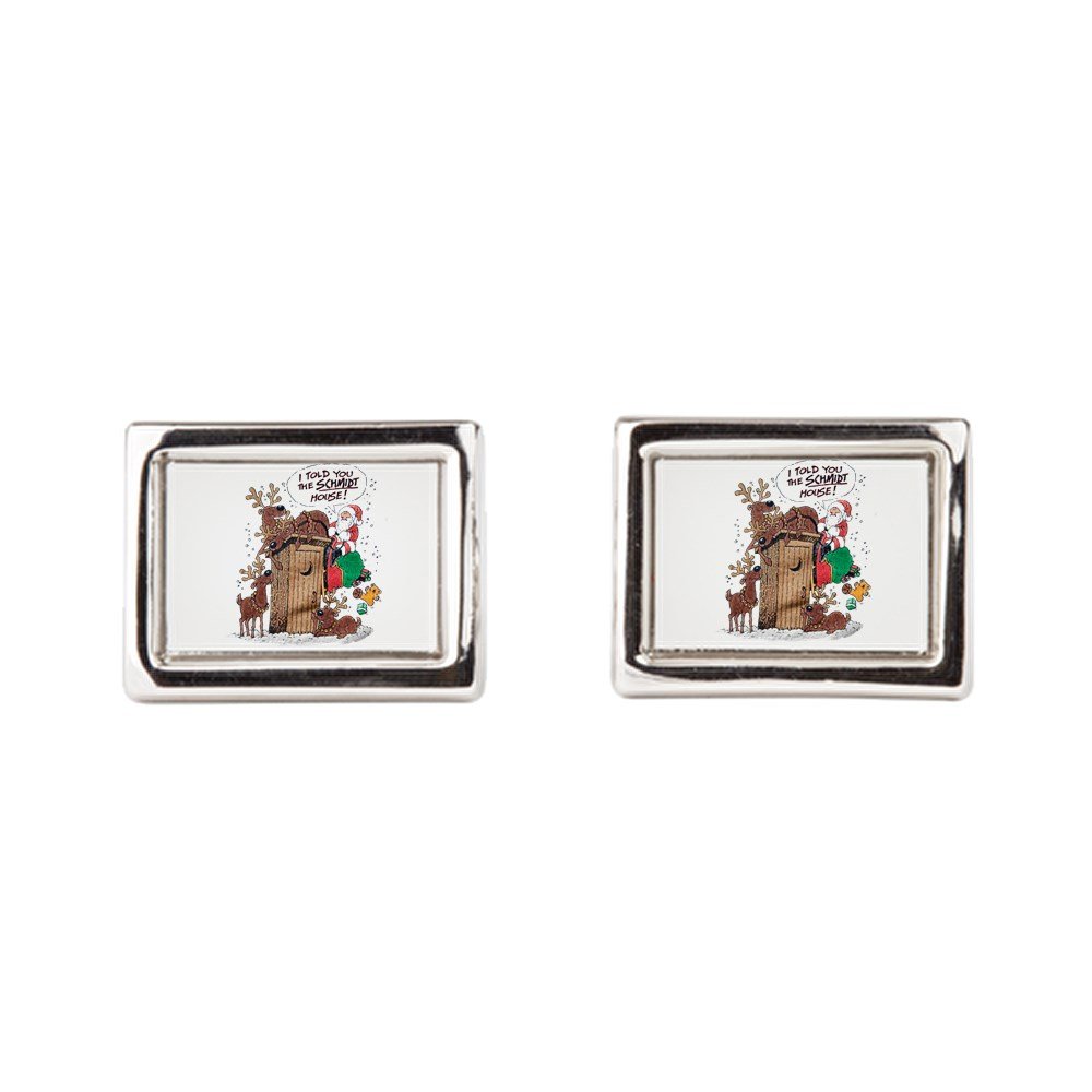 Royal LionCufflinks (Rectangular) Santa Claus Told The Schmidt House