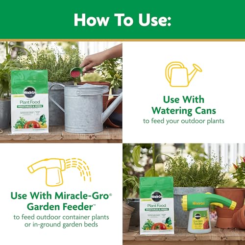 Miracle-Gro Water Soluble Plant Food Vegetables & Herbs, 2 lb. (2-Pack) - image 7