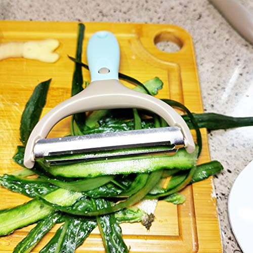 image for RooFox Trio Peeler Set, Multifunctional kitchen Vegetable Peeler Set o