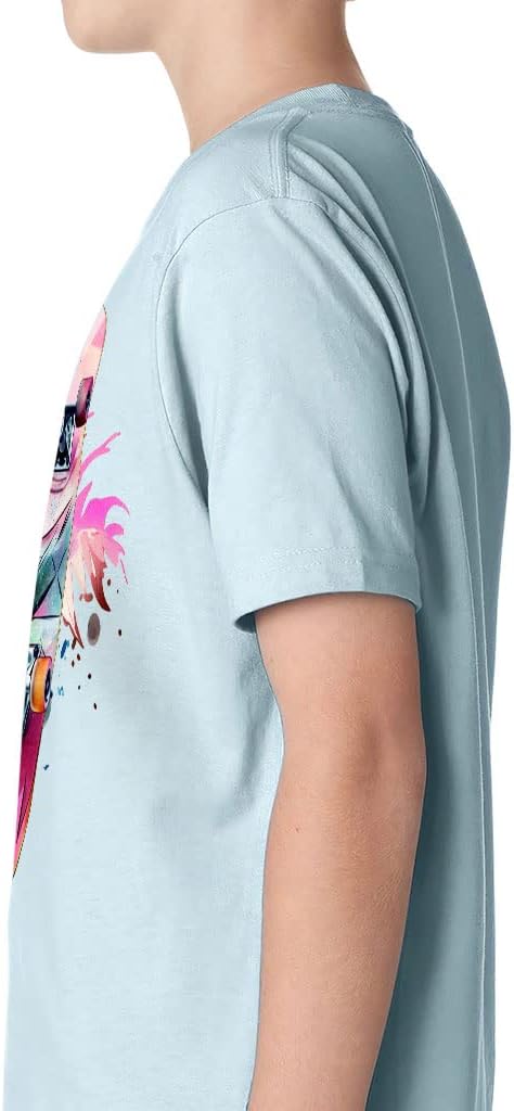 Skateboard Painting Kids' Classic Fit T-Shirt - Multicolor T-Shirt - Colorful Classic Fit Tee