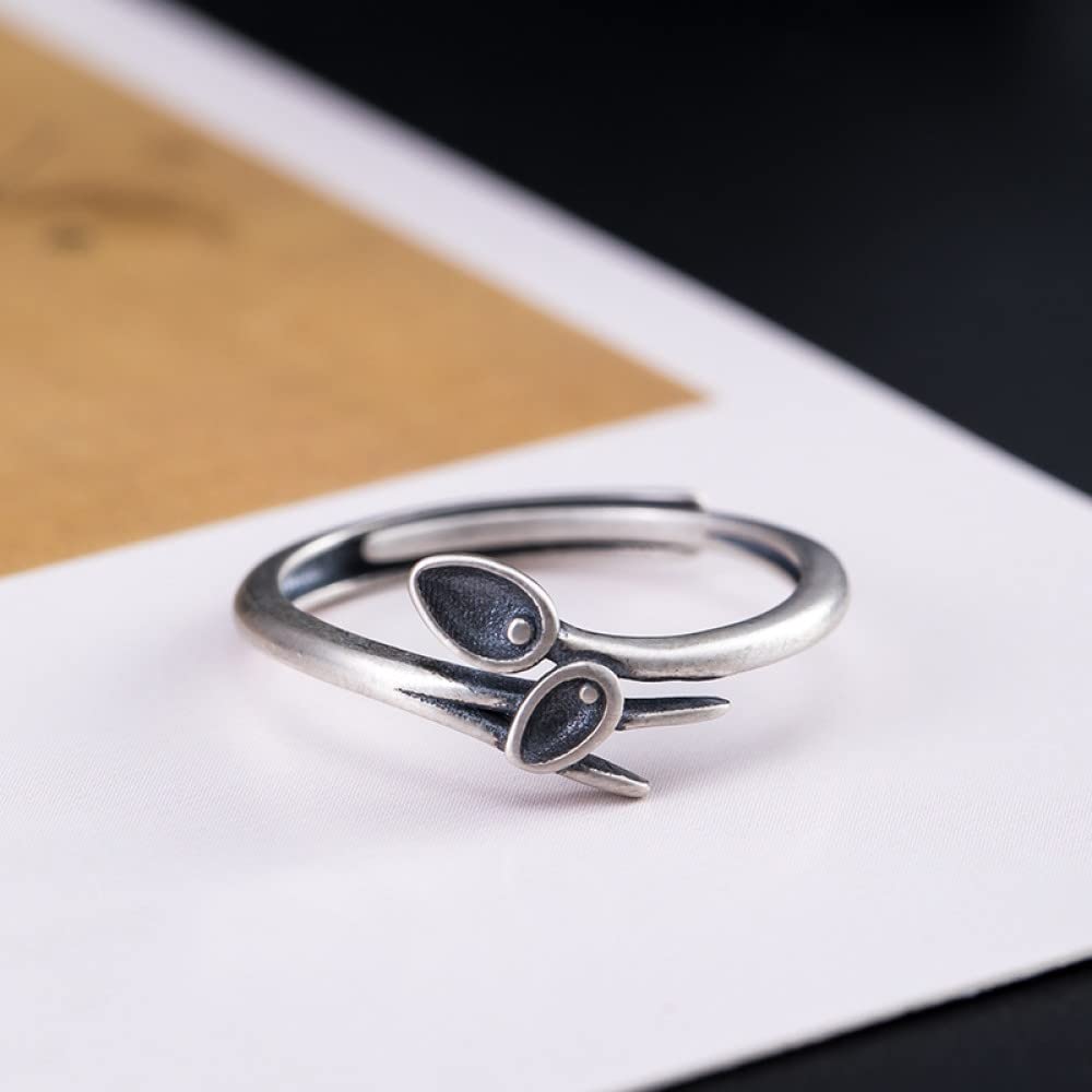 Bague ajustable argent S925 finis les problèmes de taille - 6