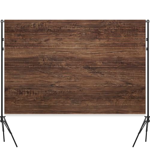 7x5 Ft Brown Wall Party BackdropPolyester Fabric Brown Wall Sign Photo Backdrops Background for Halloween Party Wedding Graduation Home Decoration Photo Booth Prop Banner