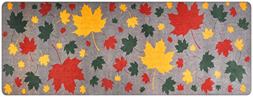 DECO-MAT Rutschfester Teppich-Läufer ohne Rand für den Innenbereich oder Eingangsbereich, 80 x 200...