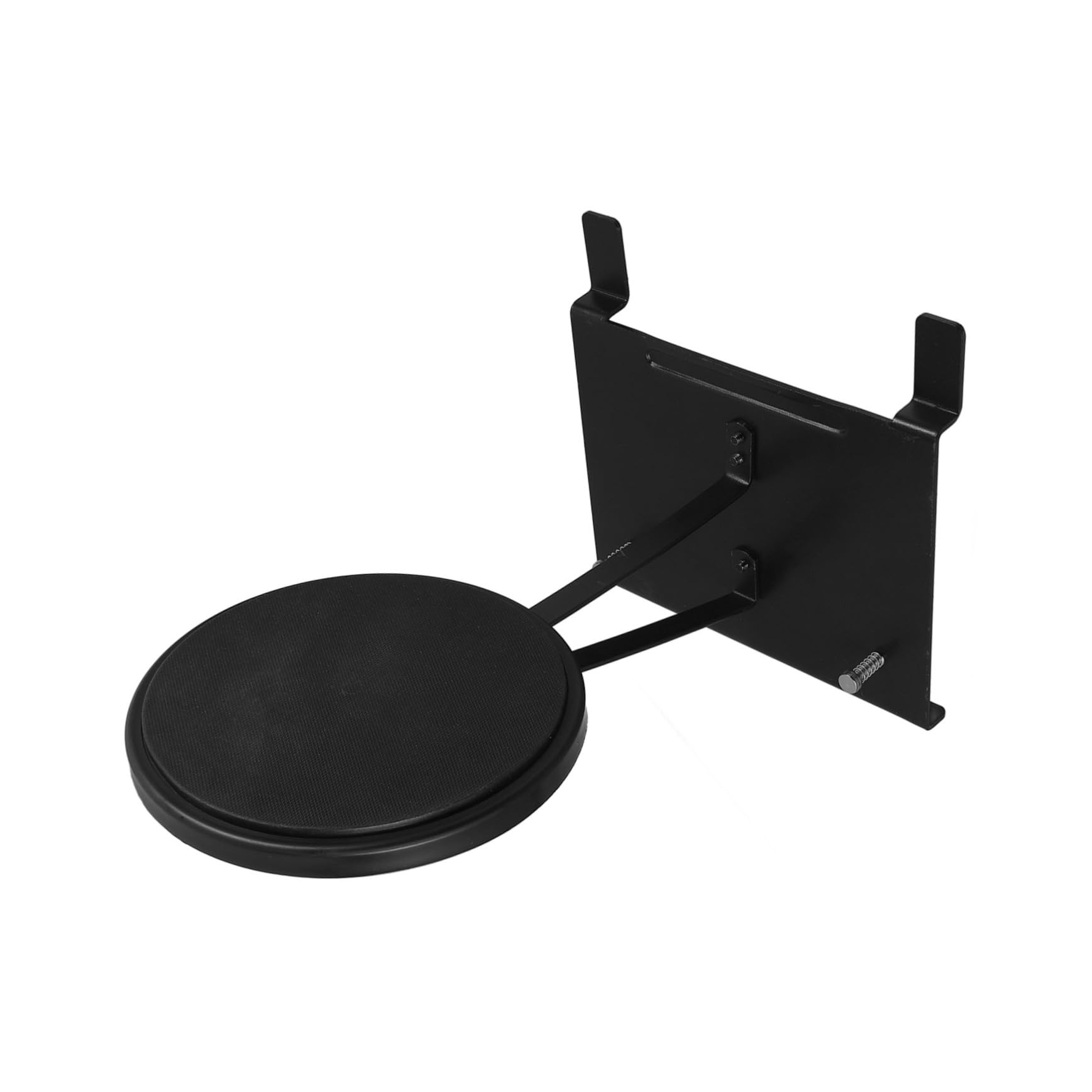 Pedal de Bombo Doble para Prácticas, Acero Negro, Entrenamiento