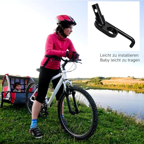 Fahrrad Anhängerkupplung mit Drehsicherung für den Comfort Wagon, Fracht und Haustier Fahrrad Anhängerkupplung Zubehör