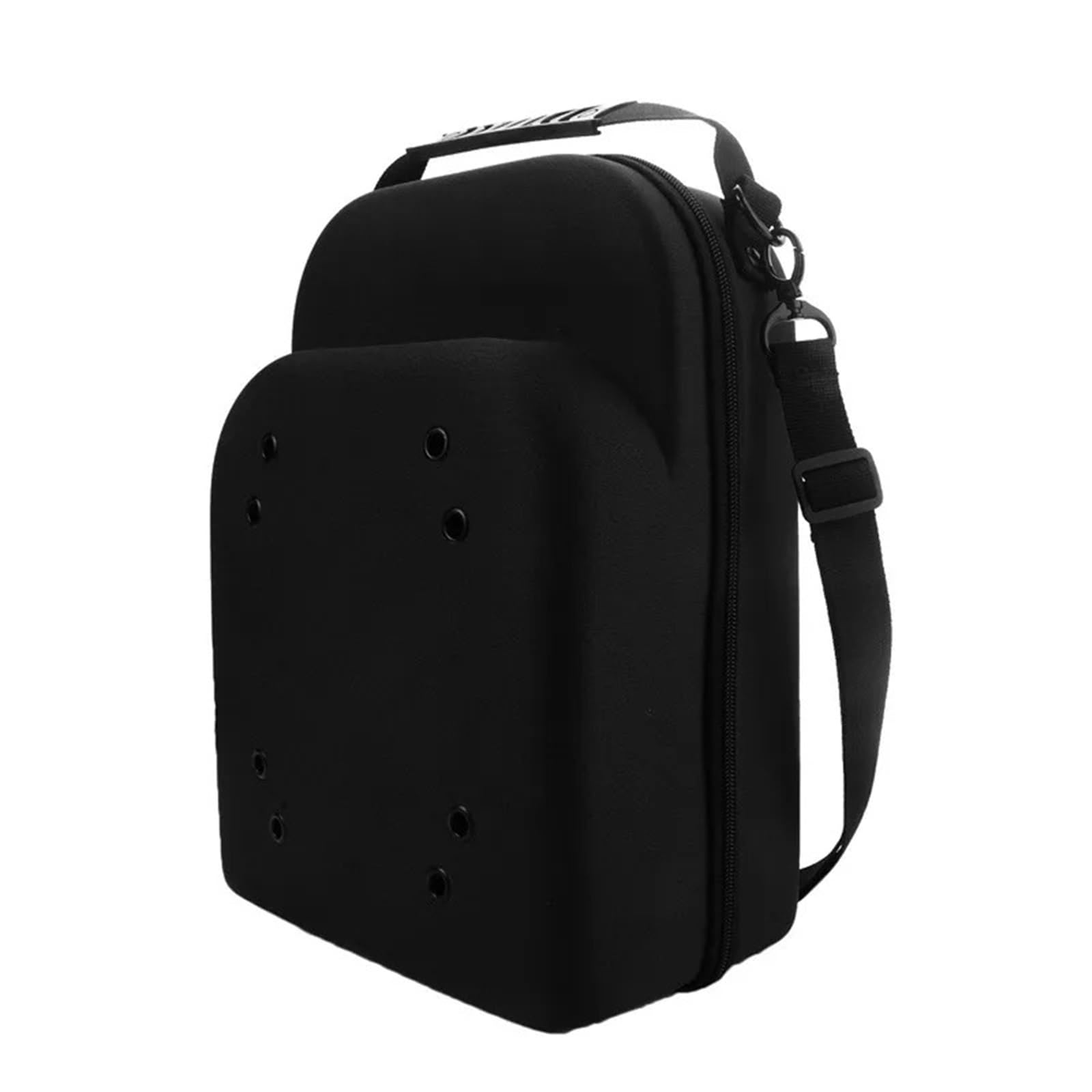 YUSUZH Portable Outdoor Travel Hat Carrier Case Caps Storage Hard Shell Protective Box Baseball Cap Carrying Bag for Closet or Travel(Black)