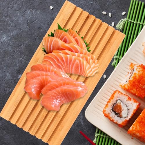 Plato para servir sushi rectangular pequeño miniatura 5