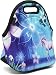 ICOLOR Unicorn Insulated Neoprene Lunch Bag Tote Handbag lunchbox Food Container Gourmet Tote Cooler warm Pouch For School work Office