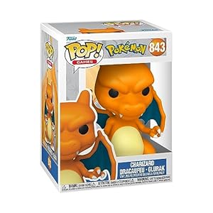 Funko POP! Games: Pokemon – Charizard – Figuras Miniaturas Coleccionables Para Exhibición – Idea De Regalo – Mercancía Oficial – Juguetes Para Niños Y Adultos – Fans De Video Games
