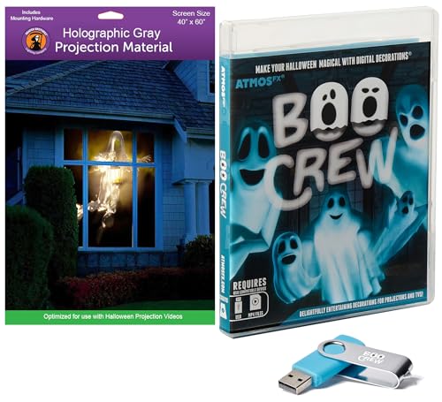 Kit USB AtmosFx Boo Crew con Tela Holográfica 40x60 miniatura 1
