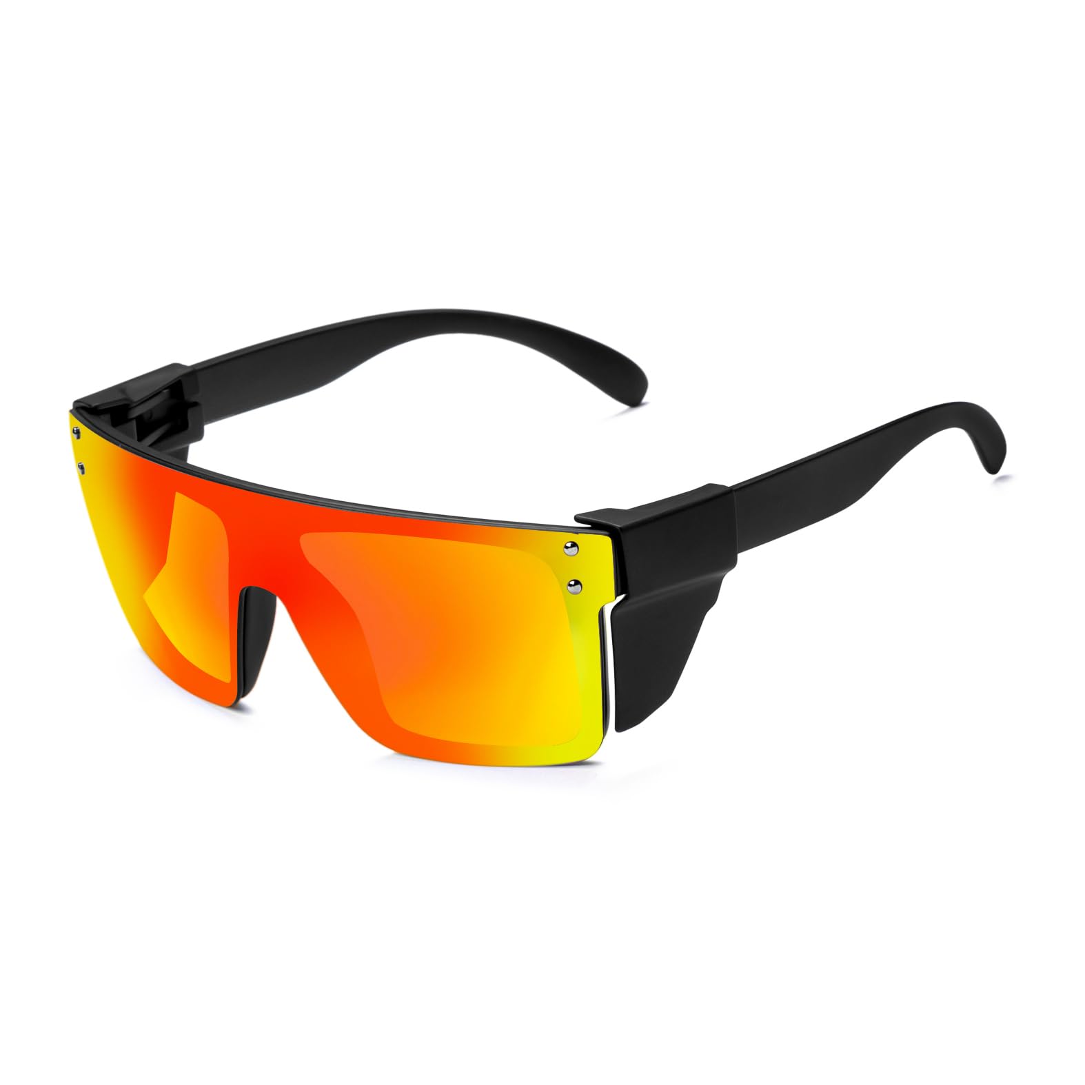 Occhiali da sole polarizzati per uomo e donna, resistenza agli urti, Z87.1safety UV400, leggeri per lavoratori