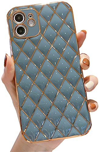 Compatible with iPhone 13 Pro Case,Shinymore Shockproof Slim Glitter Pretty Full Protection Bumper Soft Silicone Girls Women Cover Case for iPhone 13 Pro -Gray
