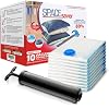 Spacesaver Vacuum Storage Bags with Hand Pump, Jumbo, 10 Pack