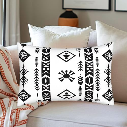 Housse de coussin 60x90 cm lot de 2 cadeaux deco pour la maison