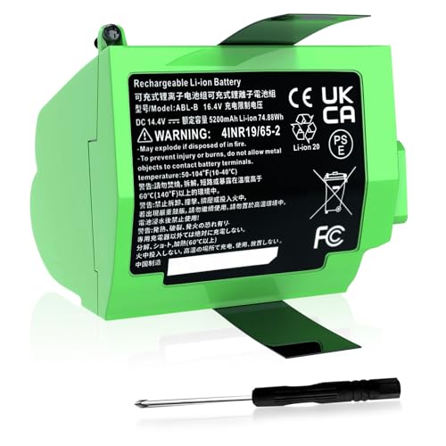 Lcenerga 5200mAh Vacuum Cleaner Replacement Battery