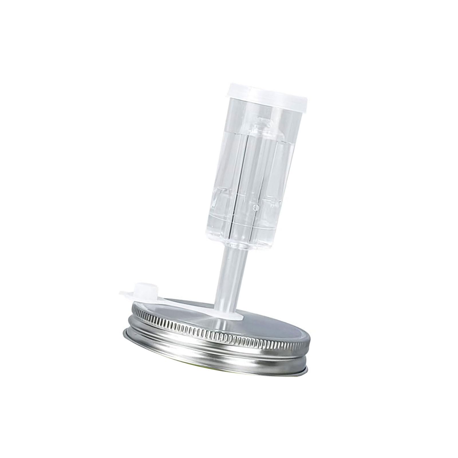 TFAOYS Metal Fermenter Lid and Tools for 86MM Broadmouth Bottles Effortless Artisanal Fermentation Novices Friendly Plan Broadmouth Bricklayer Jar Fermentation Set