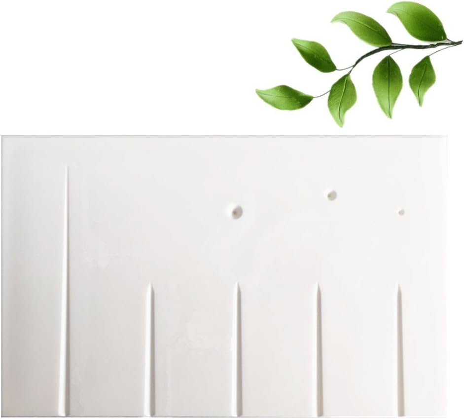 Petal and Leaves Veining Board Fondant Gumpaste Flower Cake Decorating Tools Sugarcraft Flower Tools Color White