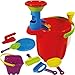 Produktbild Stimo24 Sandeimer / Gießeimer mit Wasserschlauch Set (13-teilig) Kinder Sandspielzeug / Strandspielzeug