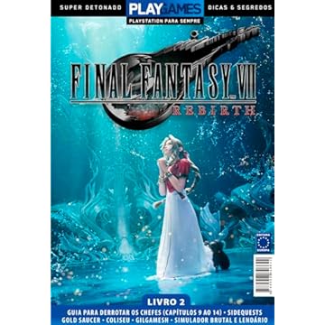 Capa do livro Super Detonado Dicas e Segredos - Final Fantasy VII Rebirth - Livro 2