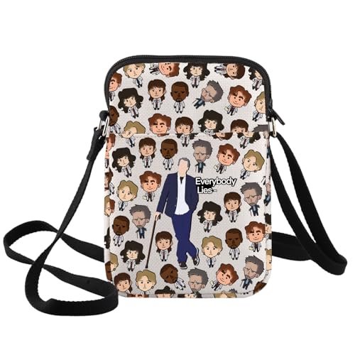 BWWKTOP DR Gregory Crossbody Bag Gregory Fans Gift Everybody Lies Shoulder Bag Gregory Merch