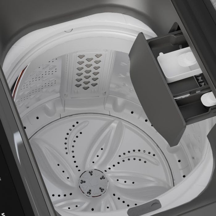 Image of 8.5 Kg, 5-Star, Fully Automatic Top Load Washing Machine (WTL8507VAA /DPC0OD, Dark Grey)