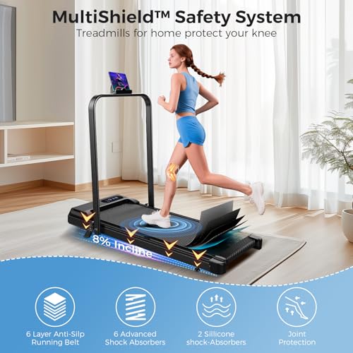 Folding Treadmill with Auto Incline