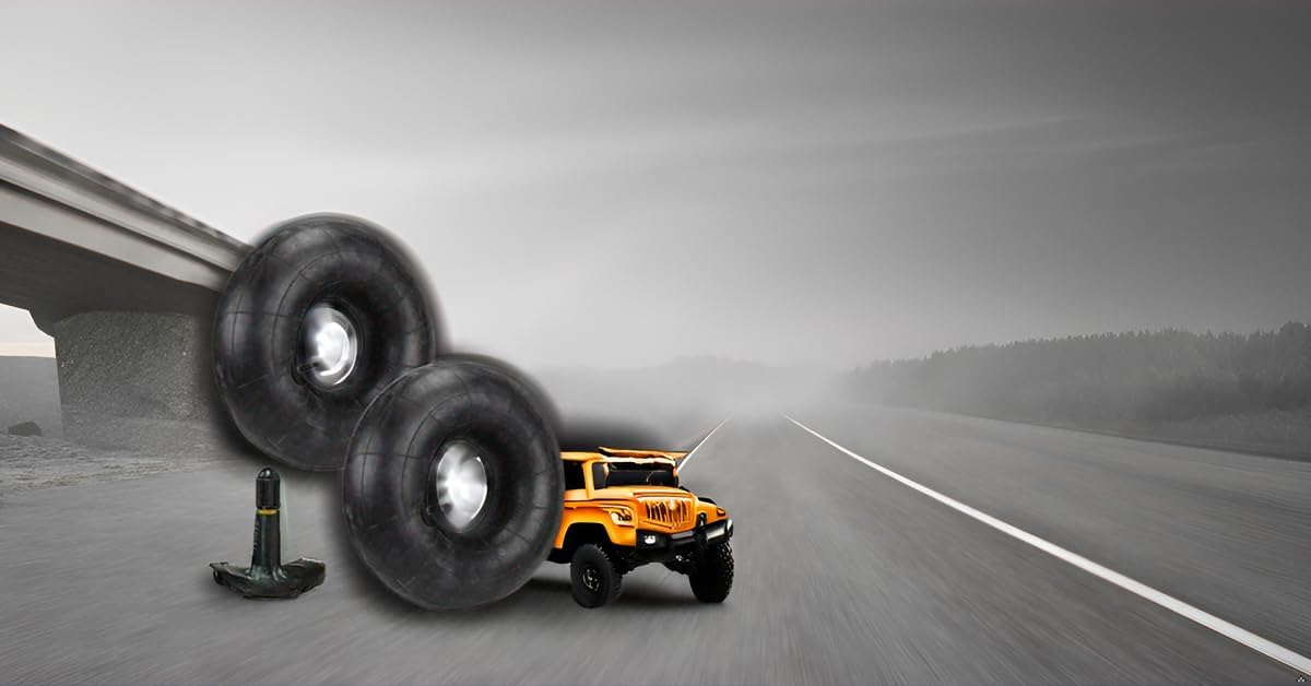 Two Pick Up Truck Tire Inner Tube 7.50-16 215/85R16, 235/85R16, 265/75R16 Standard TR13 Valve Stem